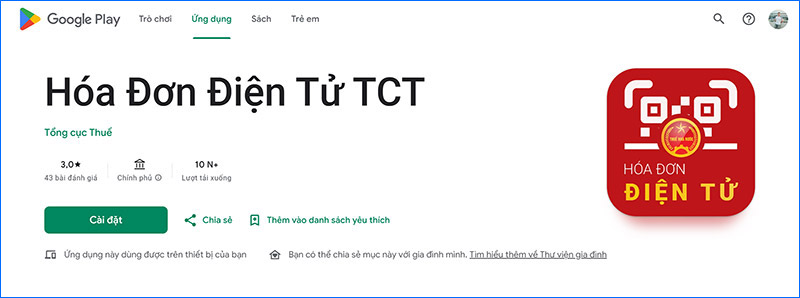 Hóa Đơn Điện Tử TCT quản lý hóa đơn tiện lợi tra cứu mọi lúc mọi nơi