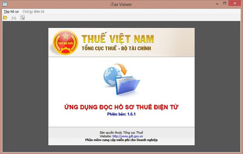 iTaxviewer đọc file XML thuế kiểm tra nội dung và chữ ký số dễ dàng