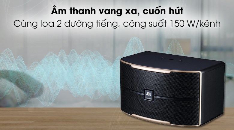 Cặp loa karaoke JBL Pasion 8 cho chất âm vang xa, cuốn hút