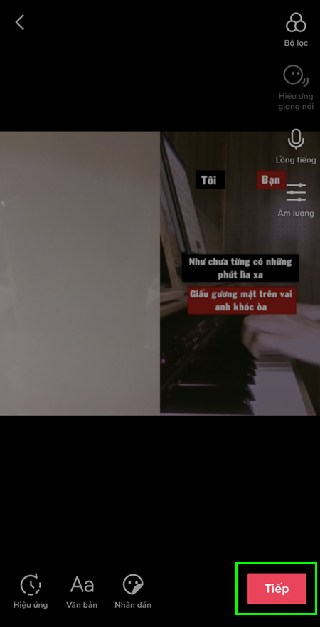 Cách quay video Duet trên TikTok có tiếng