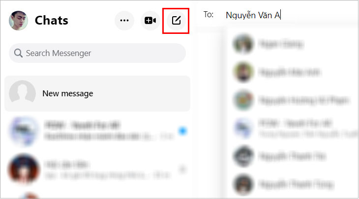 Biểu tượng tin nhắn mới