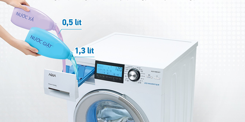 Sử dụng bột giặt, nước giặt chuyên dụng