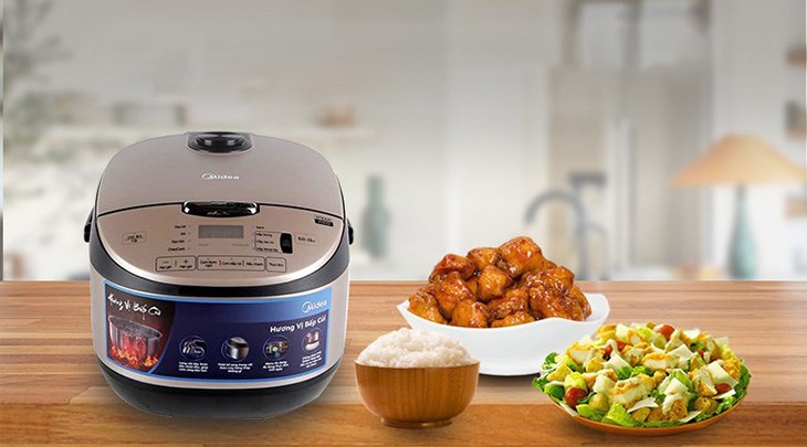 Nồi cơm điện tử Midea 1.8 lít MB-FS5021 sẽ hoàn thành các món theo như thiết lập ban đầu của bạn sau khoảng thời gian nhất định