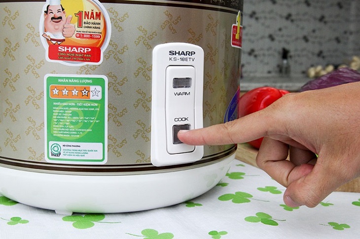 Người dùng chỉ nên nhấn nút