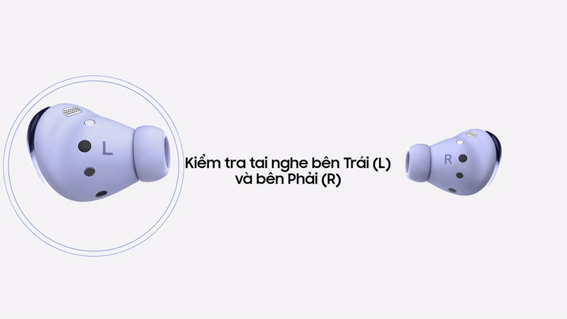 Hướng dẫn đeo tai nghe Galaxy Buds Pro