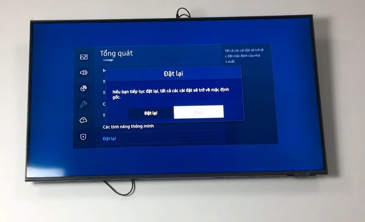 Khôi phục cài đặt gốc của tivi Samsung để khắc phục lỗi điều khiển từ xa của Samsung