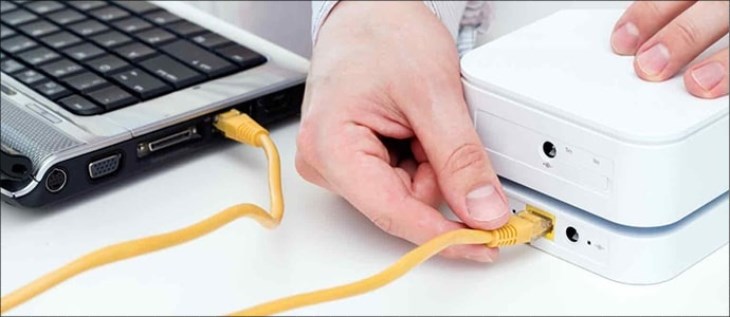 Bạn nên đổi cáp mạng để kiểm tra tình trạng