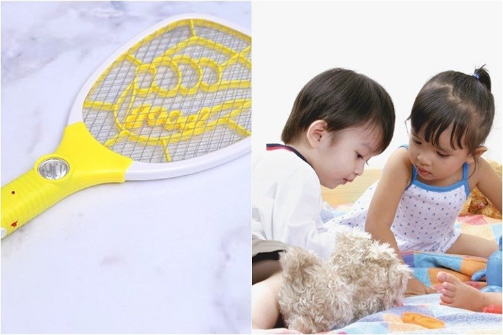 Bạn nên đặt vợt muỗi tránh xa tầm tay của trẻ, bảo quản nơi khô ráo và không đặt gần vật dễ cháy nổ