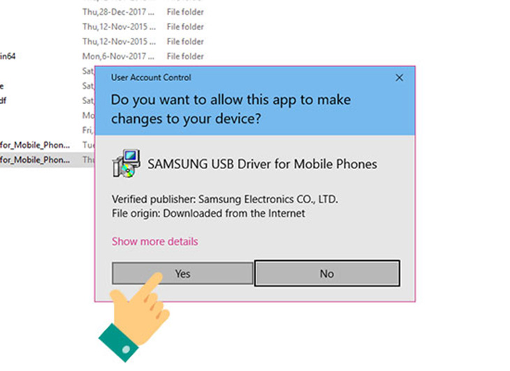 Hướng dẫn cài driver Samsung cho máy tính