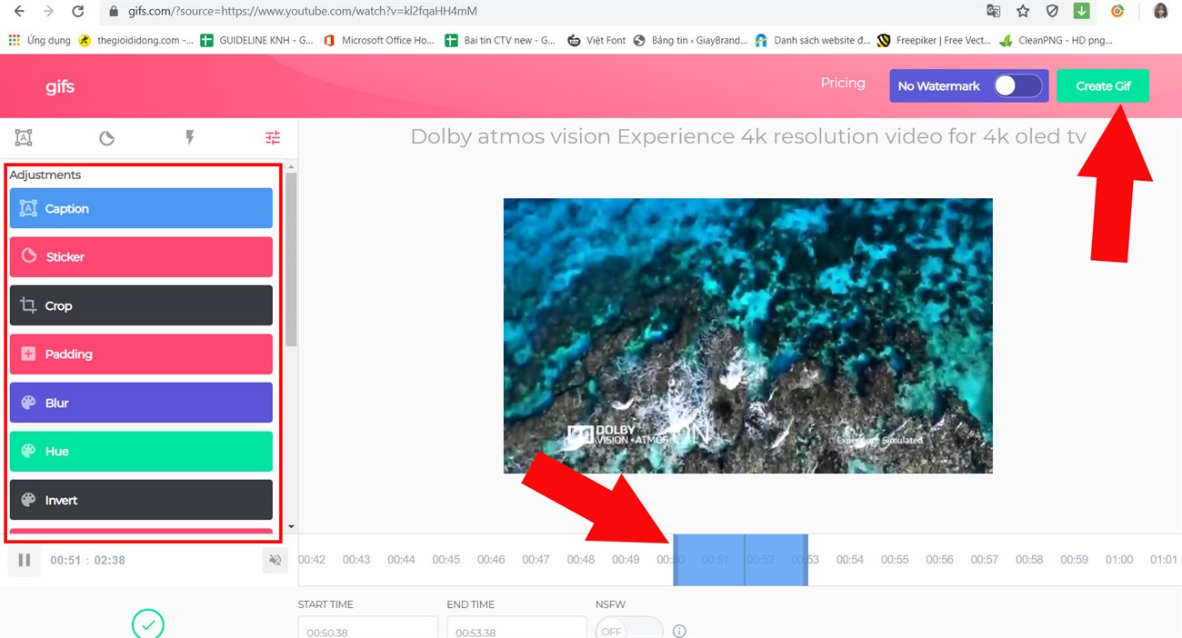 tạo ảnh gif