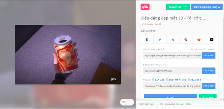 Ảnh Gif mới tạo
