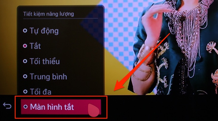 Tắt màn hình khi nghe nhạc trên Smart tivi LG