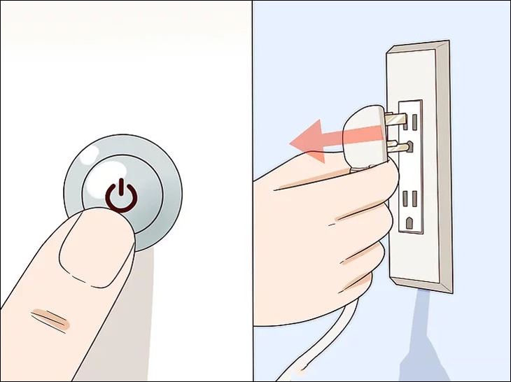 Kiểm tra nguồn điện máy giặt