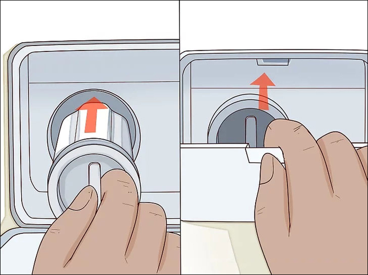 Lắp bộ lọc về trở lại vị trí ban đầu