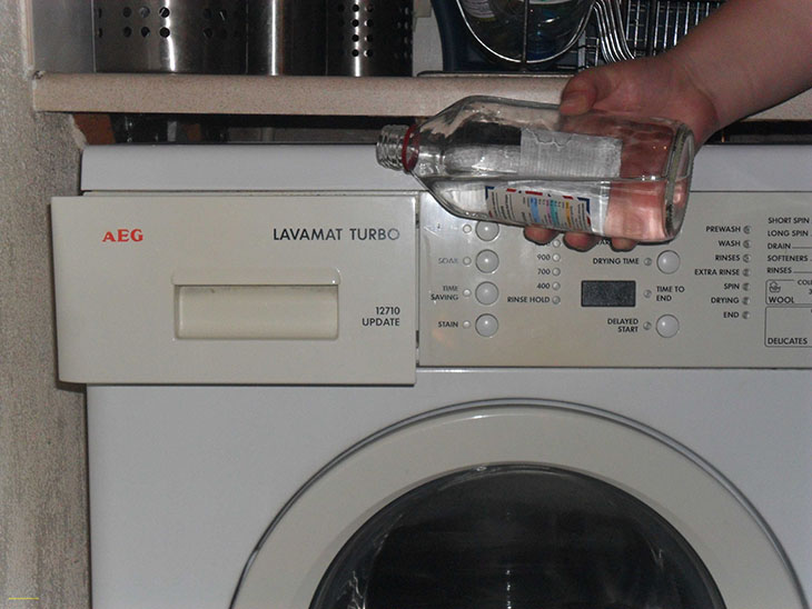 Hường dẫn vệ sinh máy giặt bằng giấm