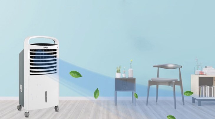 Đặt quạt cách tường ít nhất 20cm để không khí lưu thông tốt, giúp quạt hoạt động hiệu quả và giảm bám bụi.