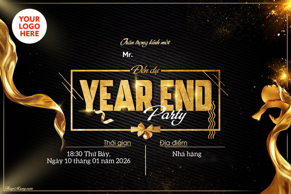 Thiệp công ty ưu tiên phong cách sang trọng, hiện đại, thể hiện văn hóa doanh nghiệp và dấu ấn thương hiệu