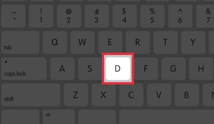 Nhấn phím “D” trên bàn phím, để mở tùy chọn Fill.