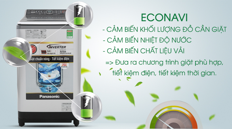 Khái quát về cảm biến Enconavi trên máy giặt