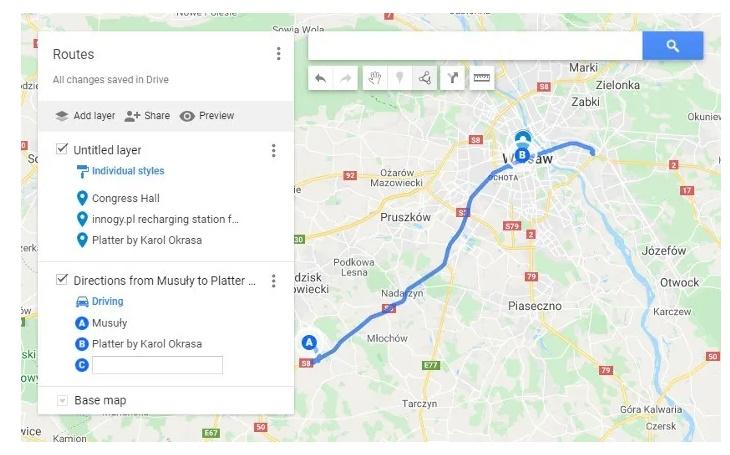 Xác định lộ trình di chuyển