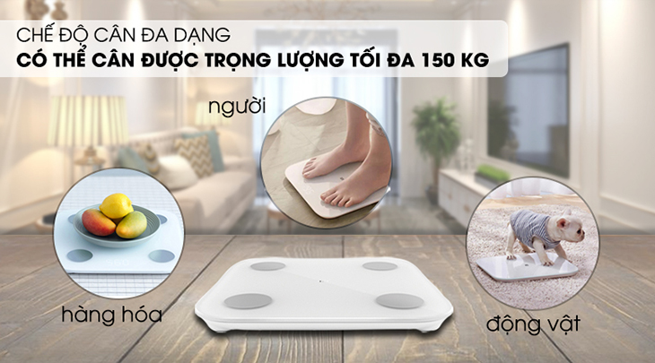 Cân điện tử Xiaomi là thương hiệu chất lượng của Trung Quốc