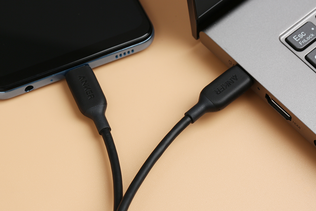 Cáp Type-C to Type-C dùng cho điện thoại cao cấp của Samsung và Macbook