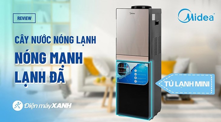 Cây nước nóng lạnh Midea YL1836S-B 520W được bán với giá 4.790.000 đồng (cập nhật 06/2023 và có thể thay đổi theo thời gian)