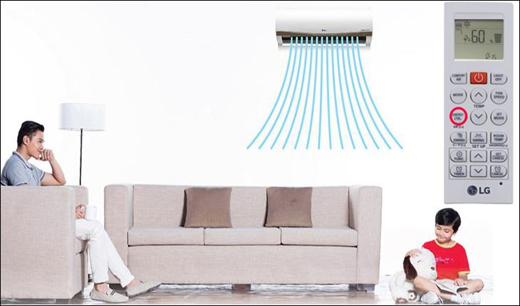 Nhấn nút ENERGY CTRL 1 lần nữa công suất hoạt động là 60%, tiết kiệm điện 40%