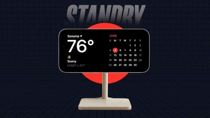 Màn hình Apple Smart Stack Calendar mặc định