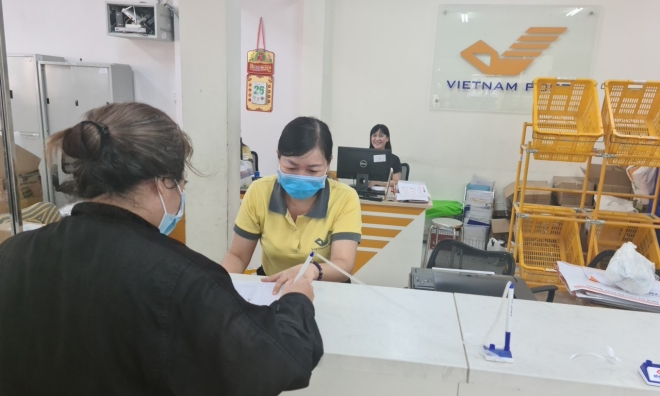 Yêu cầu đối với nhân viên chi trả, người hưởng phải thực hiện nghiêm yêu cầu 5K của Bộ Y tế khi đến nhận