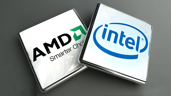 Đối thủ trực tiếp với AMD - Intel