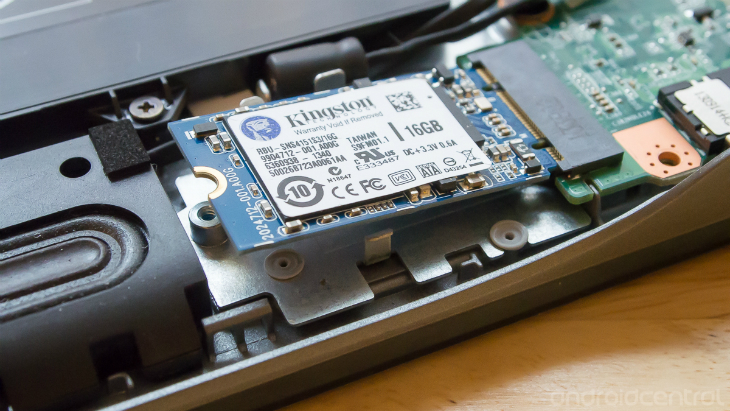 Chromebook sử dụng ổ cứng SSD