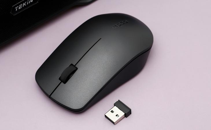 Chuột Không Dây Rapoo M20 Plus Đen