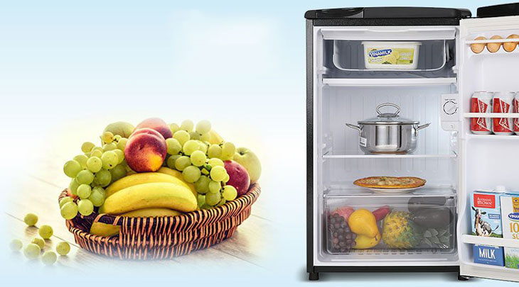 Tủ lạnh Aqua 90 lít AQR-D99FA(BS)