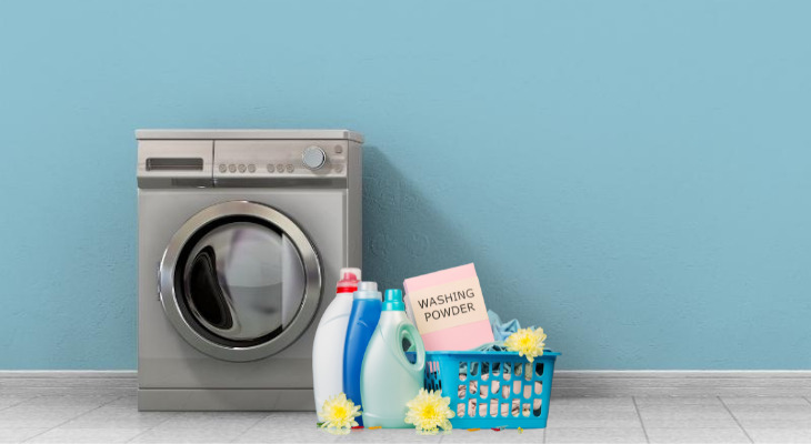 Bột giặt chuyên dụng cho máy giặt có sức mạnh làm sạch cao hơn so với bột giặt thông thường
