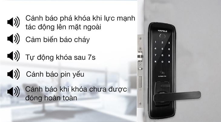 Khóa điện tử Hafele EL7800 (912.05.763)