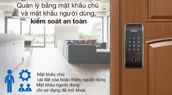 Khóa điện tử Hafele ER5100 (912.20.200)