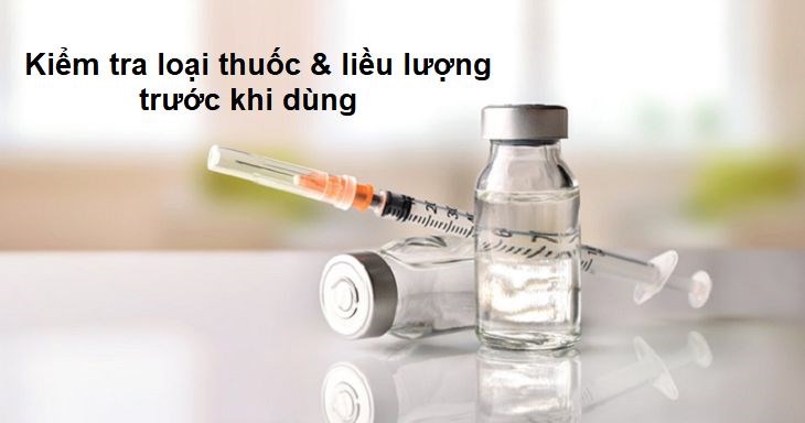 Kiểm tra loại thuốc và liều lượng trước khi khi dùng máy xông khí dung để điều chỉnh tốc độ phun sương sao cho phù hợp