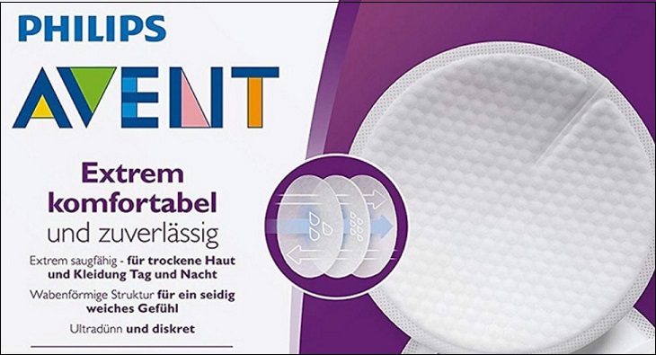 Miếng lót thấm sữa dùng 1 lần Philips Avent SCF254/61 đến từ thương hiệu Philips Avent uy tín