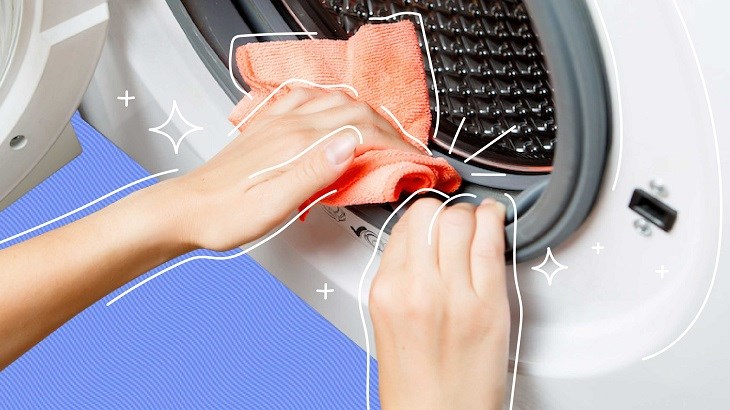vệ sinh máy giặt thường xuyên