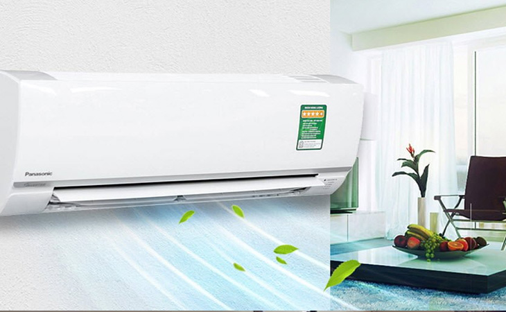 Dàn lạnh của máy lạnh đặt bên trong nhà