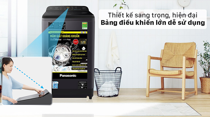 Máy giặt Panasonic có đa dạng mẫu mã, thiết kế