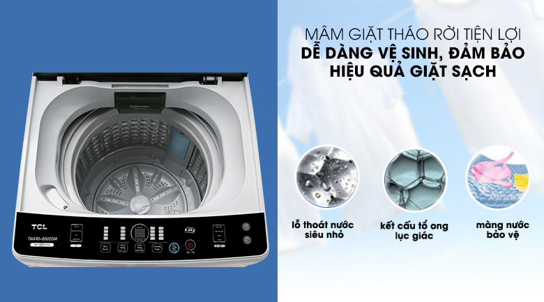 Mâm giặt tháo rời
