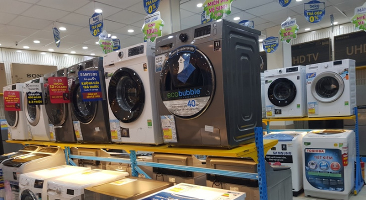 Có nên mua máy giặt hàng trưng bày không