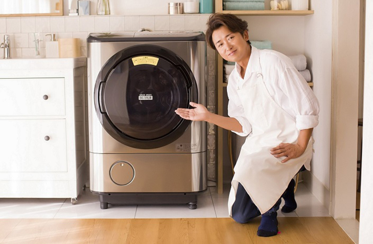 Máy sấy hàng nội địa Nhật khó sử dụng với bảng điều khiển tiếng Nhật