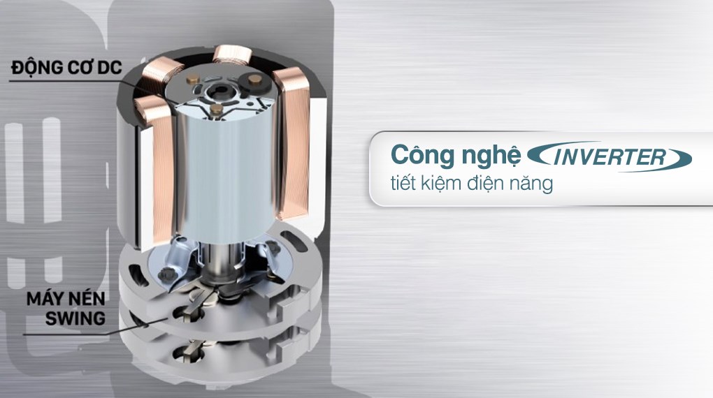 Máy lạnh 2 chiều Daikin Inverter 1 HP ATHF25XVMV vận hành êm ái với công nghệ Inverter