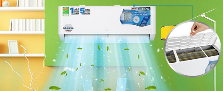 Lọc sạch không khí với bộ lọc HD