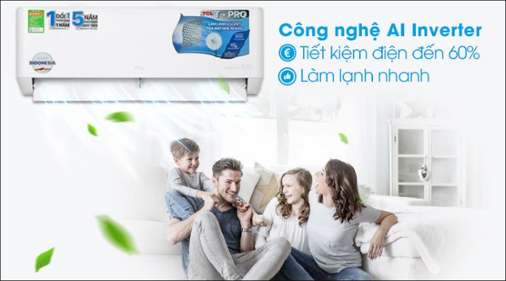 Máy lạnh Inverter tiết kiệm điện