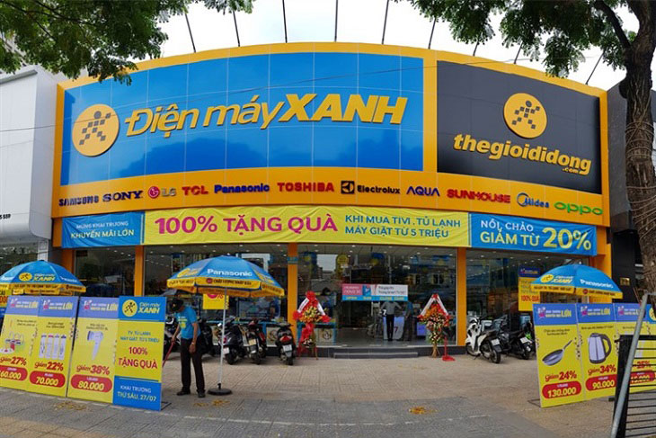 Điện máy XANH có chế độ bảo hành khi khách hàng mua các sản phẩm hàng trưng bày