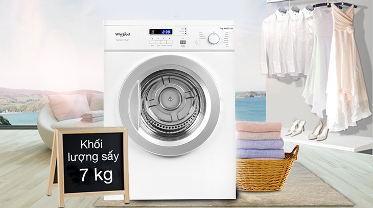 Máy sấy quần áo giúp bạn chủ động trong mọi điều kiện thời tiết
